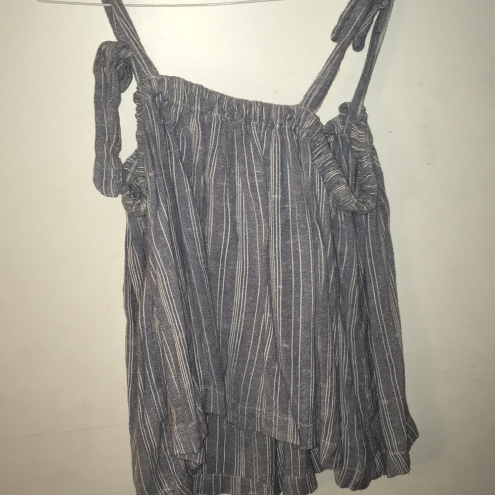 Tie Strap Tank (Grey)